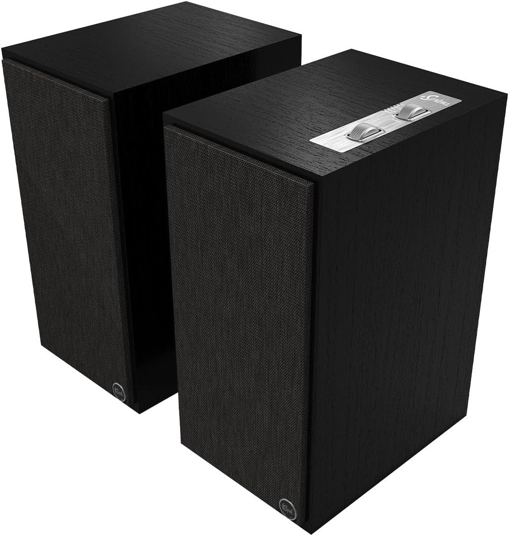 Klipsch The Sevens Heritage Inspired (Pair) Powered Speakers – Black (Renewed) Klipsch The Sevens Heritage Inspired (Pair) Powered Speakers – Black (Renewed)