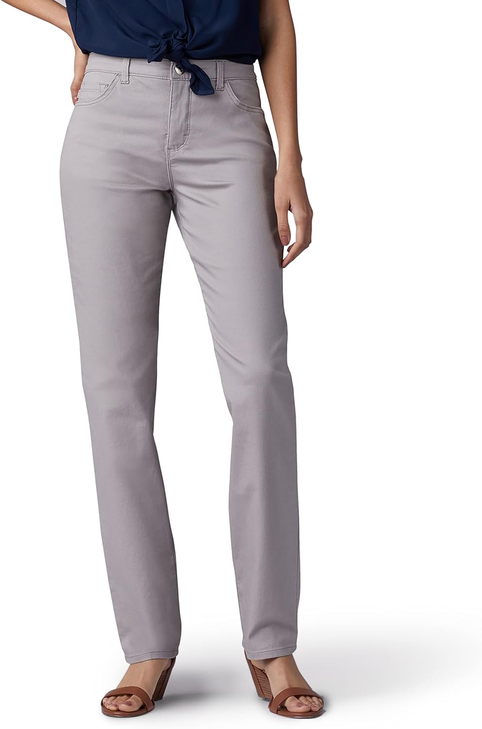 Lee Women’s Instantly Slims Classic Relaxed Fit Monroe Straight Leg Jean Lee Women’s Instantly Slims Classic Relaxed Fit Monroe Straight Leg Jean