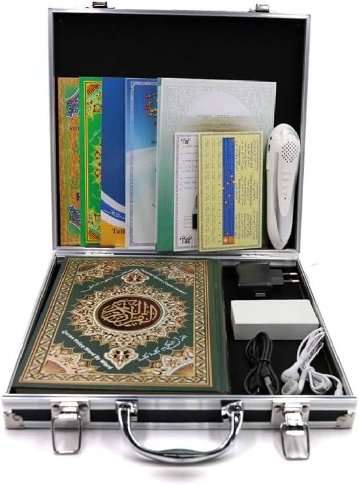 Electronic Foreign Language Translators – Quran Pen Reader, Reading Pen for Kids, Arabic Books for Kids – Quran Recitation, Language Translator Pen – Small Quran Player with Arabic and English Electronic Foreign Language Translators – Quran Pen Reader, Reading Pen for Kids, Arabic Books for Kids – Quran Recitation, Language Translator Pen – Small Quran Player with Arabic and English