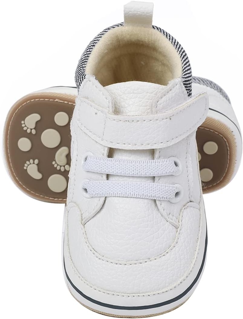 E-FAK Baby Shoes Boys Girls Infant Sneakers Non-Slip Rubber Sole Toddler Crib First Walker Shoes E-FAK Baby Shoes Boys Girls Infant Sneakers Non-Slip Rubber Sole Toddler Crib First Walker Shoes