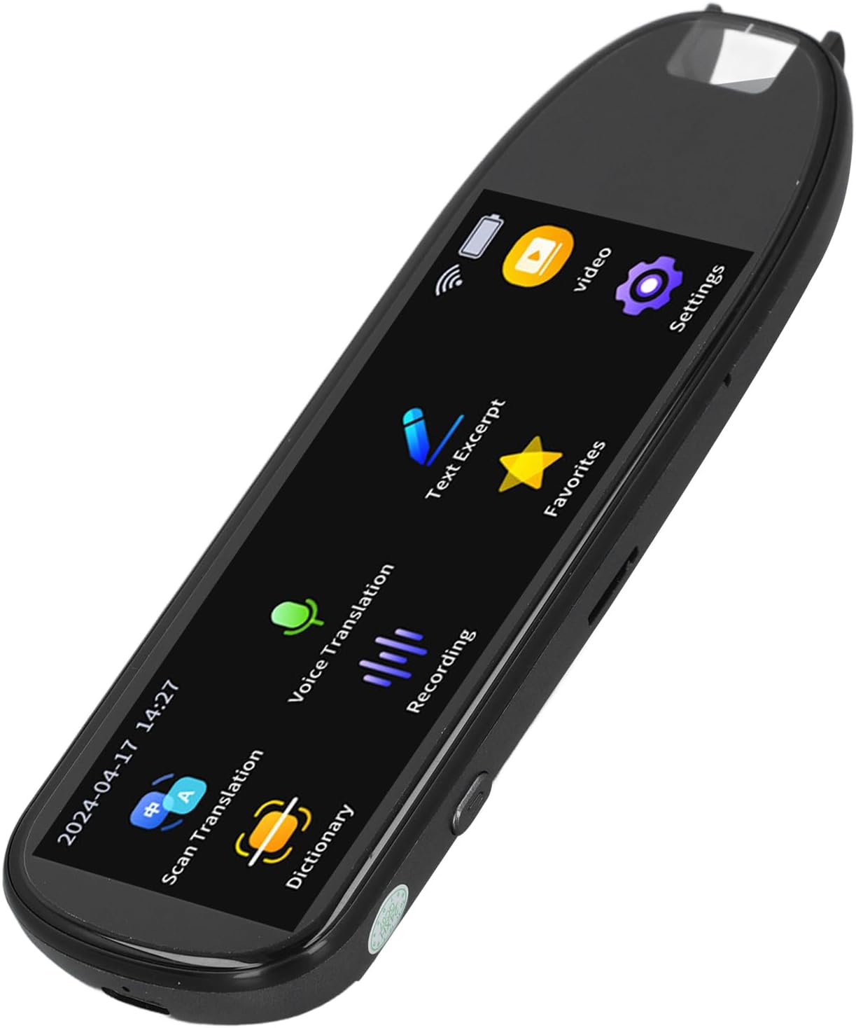 Smart Scan Reader Pen, Reading Pen Translator 5 Inch 112 Languages Text to Speech Language Translator Text Extract for, Foreign Language Translators Smart Scan Reader Pen, Reading Pen Translator 5 Inch 112 Languages Text to Speech Language Translator Text Extract for, Foreign Language Translators