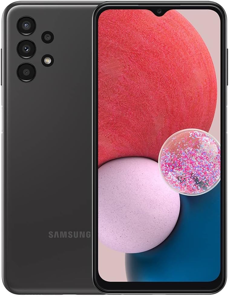 SAMSUNG Galaxy A13 LTE, Factory Unlocked Smartphone, Android Cell Phone, Water Resistant, 50MP Camera, US Version, 32GB, Black (Renewed) SAMSUNG Galaxy A13 LTE, Factory Unlocked Smartphone, Android Cell Phone, Water Resistant, 50MP Camera, US Version, 32GB, Black (Renewed)