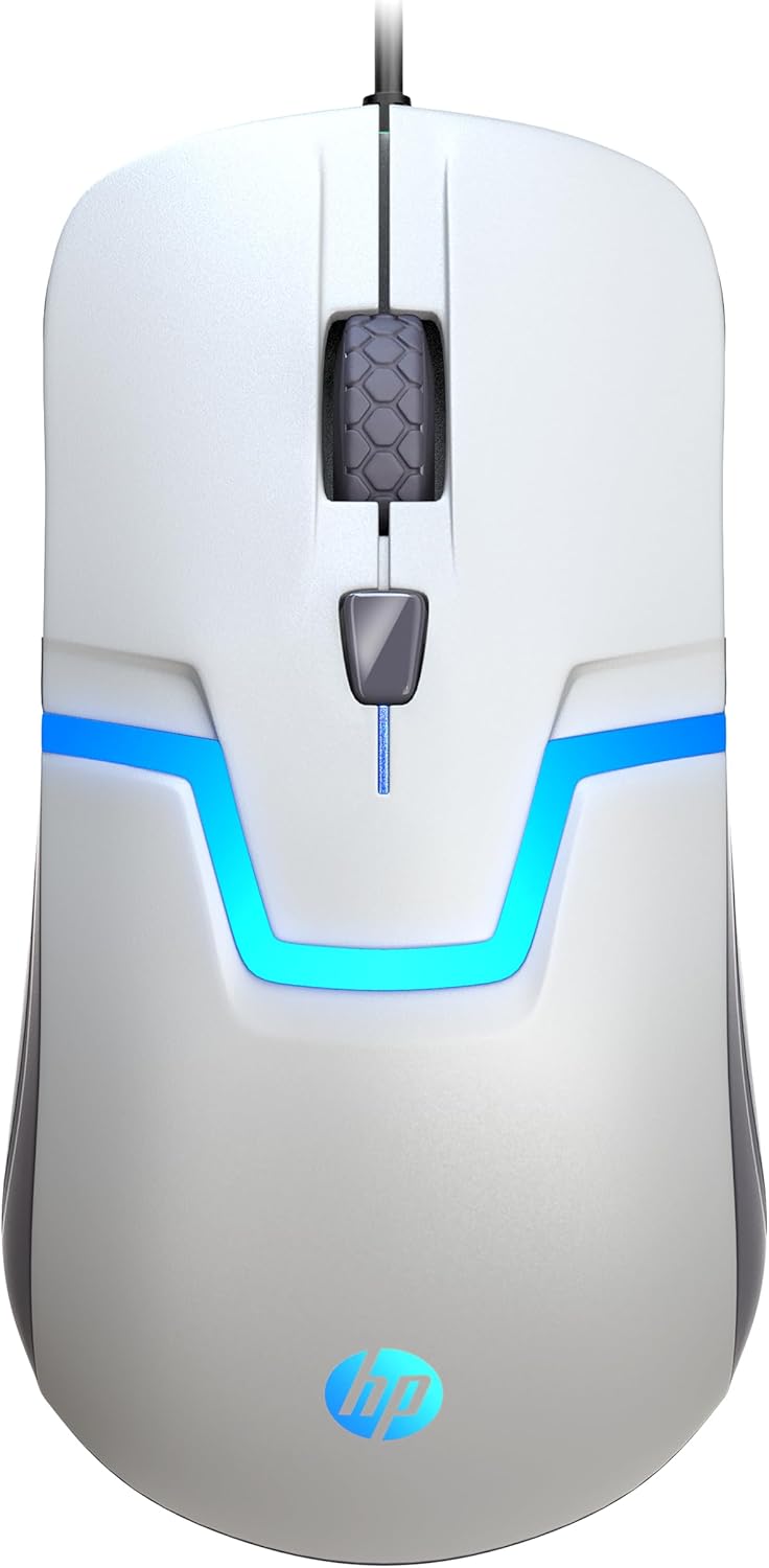 HP Wired Gaming Mouse, PC Gaming Mice, High Performance Mouse Gamer with Optical Sensor, 3 Buttons, 7 Color LED for Computer Notebook Laptop Office Home HP Wired Gaming Mouse, PC Gaming Mice, High Performance Mouse Gamer with Optical Sensor, 3 Buttons, 7 Color LED for Computer Notebook Laptop Office Home