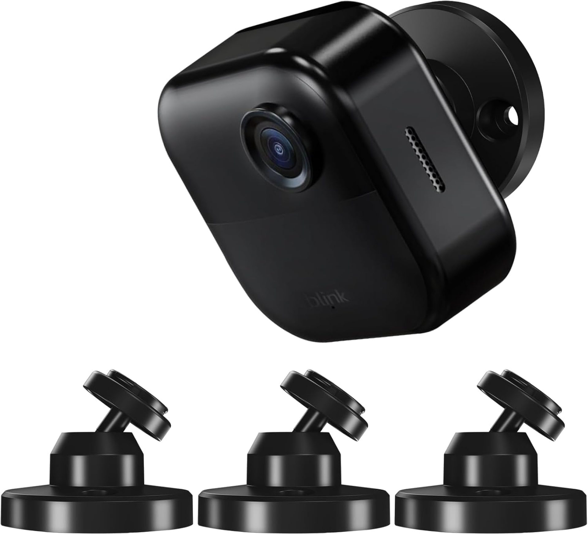 Blink Outdoor Camera Mount, 360 Degree Adjustable Wall Mount Bracket, Compatible with Blink 4th and 3rd Gen Outdoor Camera, 3 Pack, Black Blink Outdoor Camera Mount, 360 Degree Adjustable Wall Mount Bracket, Compatible with Blink 4th and 3rd Gen Outdoor Camera, 3 Pack, Black
