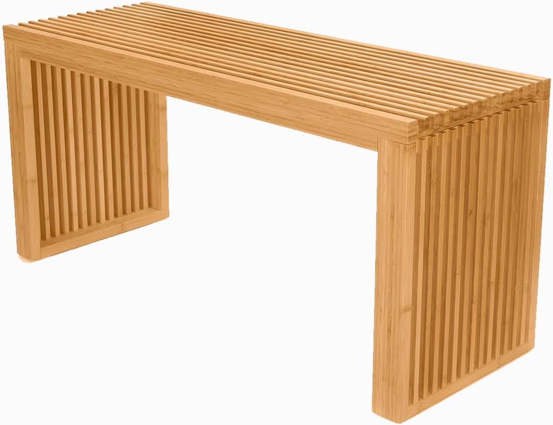 Bamboo Dining Bench, 35 inch Farmhouse Decor Indoor Kitchen Table Bench, Entryway Shoe Rack Bench, Outdoor Bench, Solid Bamboo Benches for Living Room, Hallway, Bedroom, Bathroom Bamboo Dining Bench, 35 inch Farmhouse Decor Indoor Kitchen Table Bench, Entryway Shoe Rack Bench, Outdoor Bench, Solid Bamboo Benches for Living Room, Hallway, Bedroom, Bathroom