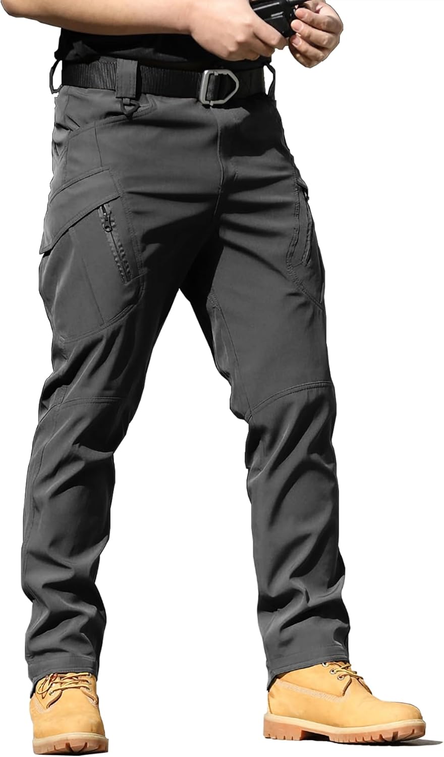 AUTIWITUA Men’s Tactical Cargo Pants Water Resistant Lightweight Hiking Pants Outdoor Work Pants with Multi Pockets(No Belt) AUTIWITUA Men’s Tactical Cargo Pants Water Resistant Lightweight Hiking Pants Outdoor Work Pants with Multi Pockets(No Belt)