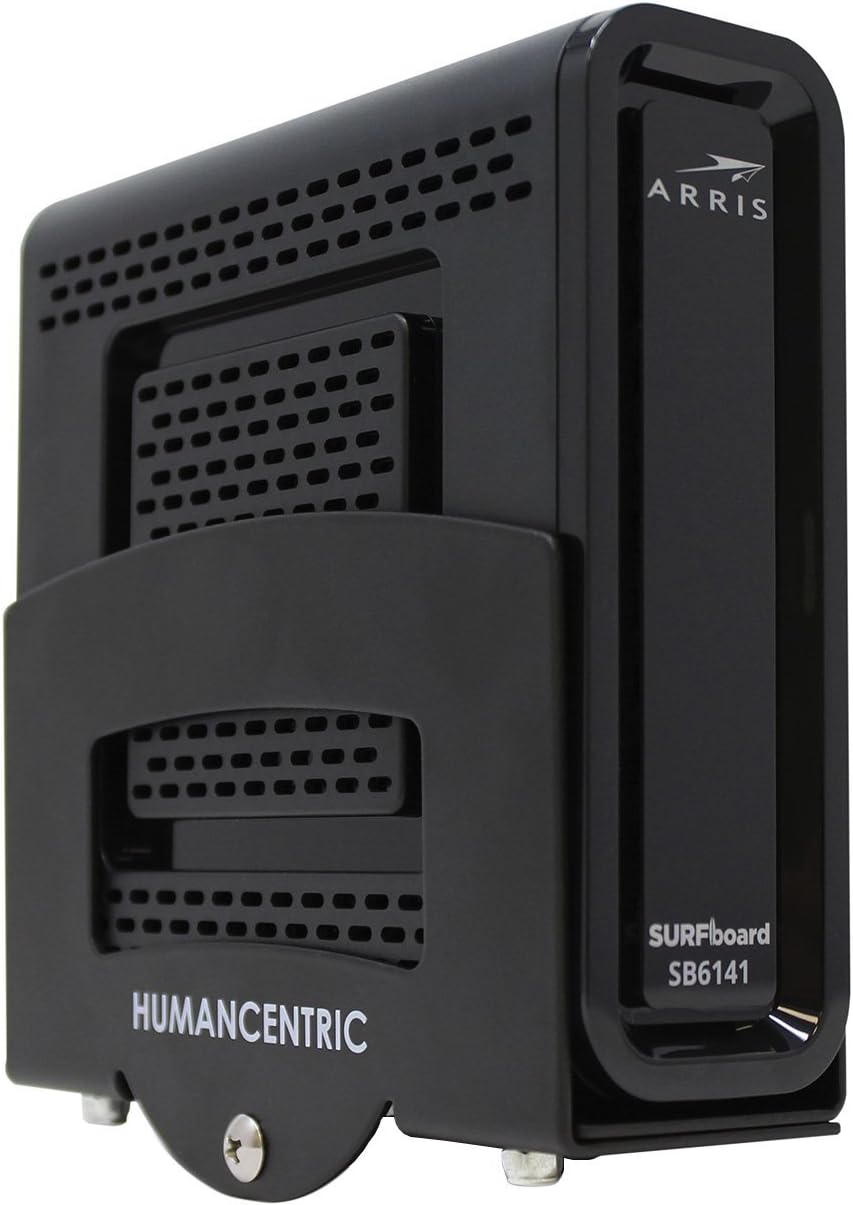HumanCentric Cable Box and Modem Mount, Adjustable Wall Mount for Small and Wide Devices, Cable Boxes, Modems, DVD Players, Streaming Media Devices, Mount on The Wall Behind TV, Hardware Included HumanCentric Cable Box and Modem Mount, Adjustable Wall Mount for Small and Wide Devices, Cable Boxes, Modems, DVD Players, Streaming Media Devices, Mount on The Wall Behind TV, Hardware Included