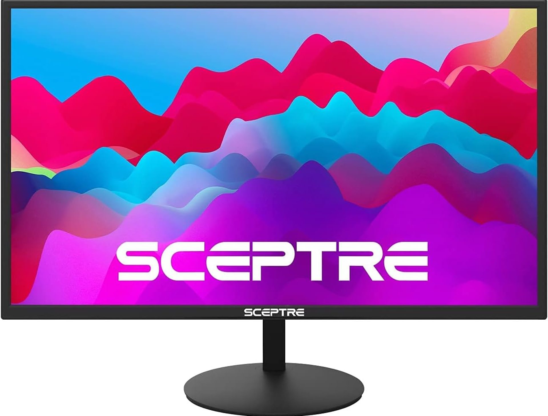 Sceptre 27-Inch FHD LED Gaming Monitor 75Hz 2X HDMI VGA Build-in Speakers, Ultra Slim Metal Black Sceptre 27-Inch FHD LED Gaming Monitor 75Hz 2X HDMI VGA Build-in Speakers, Ultra Slim Metal Black