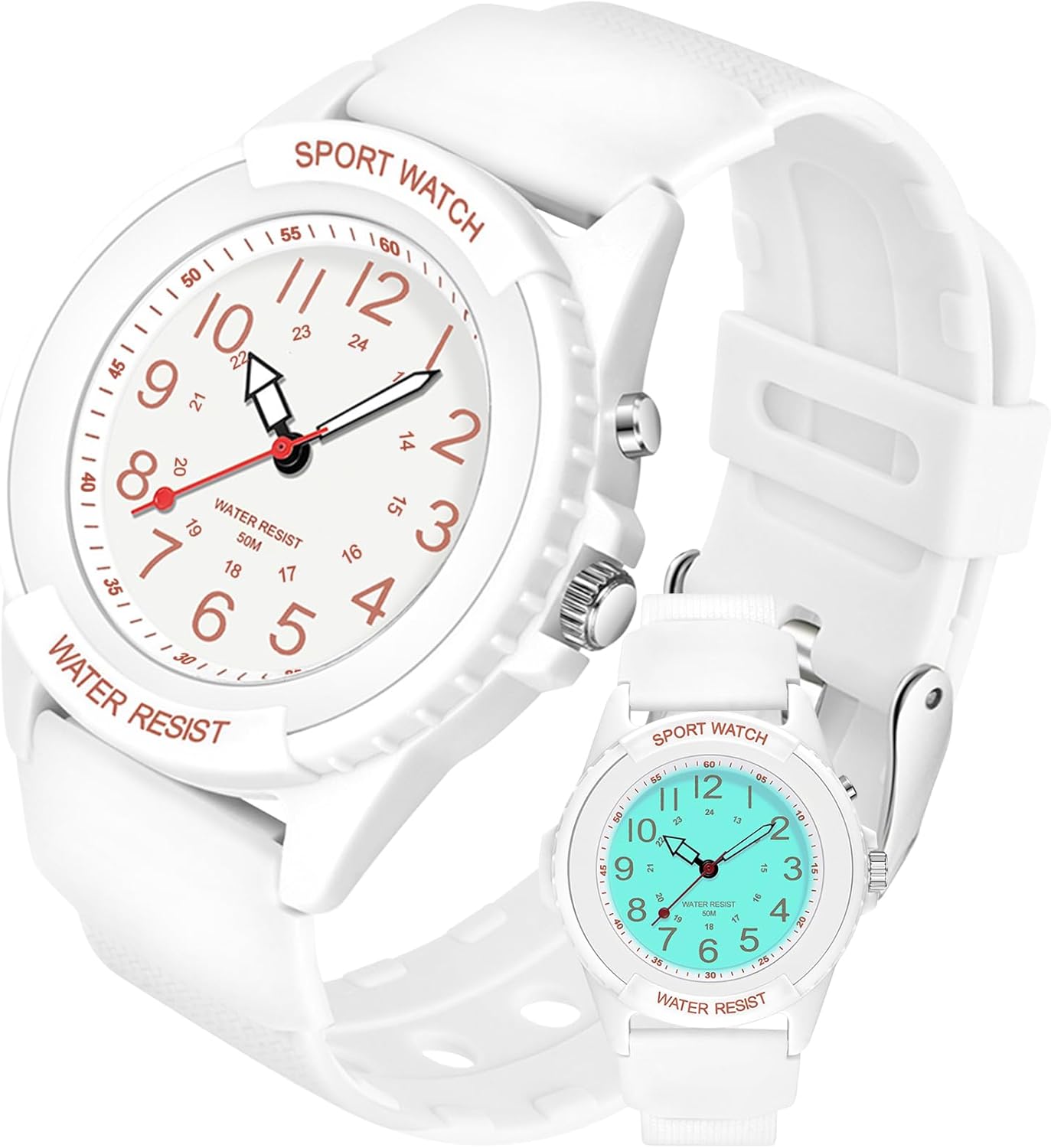 Waterproof Nurse Watch for Medical Professionals Students Women Men, Night Light, 12/24 Hour Military Time Easy to Read Dial, Second Hand Watch for Nursing Day Gifts Waterproof Nurse Watch for Medical Professionals Students Women Men, Night Light, 12/24 Hour Military Time Easy to Read Dial, Second Hand Watch for Nursing Day Gifts