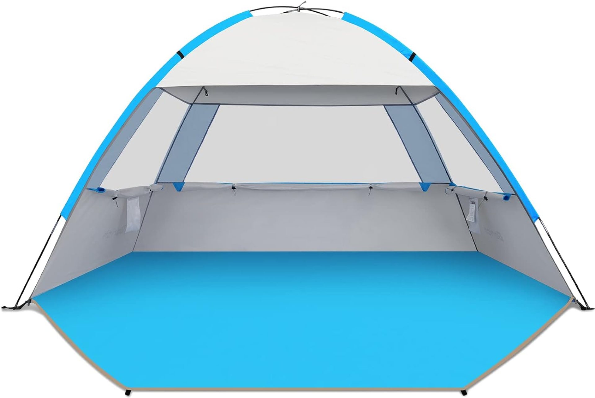 Gorich Beach Tent Sun Shelter for 3/4-5/6-7/8-10 Person with UPF 50+ UV Protection, Lightweight & Easy Setup Beach Shade Canopy, Portable Beach Shade Tent Beach Cabana Gorich Beach Tent Sun Shelter for 3/4-5/6-7/8-10 Person with UPF 50+ UV Protection, Lightweight & Easy Setup Beach Shade Canopy, Portable Beach Shade Tent Beach Cabana