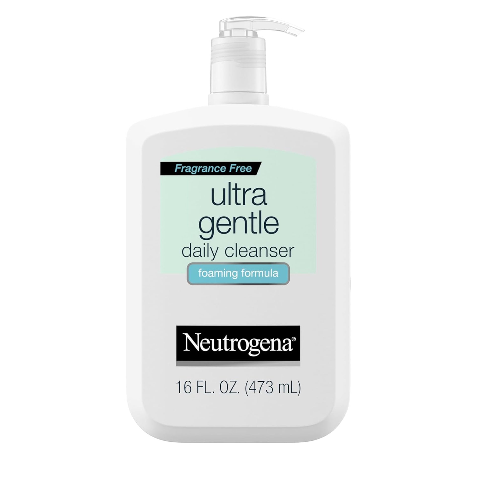 Neutrogena Fragrance Free Ultra Gentle Foaming Daily Cleanser, Hydrating Face Wash for Sensitive Skin, Removes Makeup & Gently Cleanses Without Over Drying, Hypoallergenic, 16 fl. oz Neutrogena Fragrance Free Ultra Gentle Foaming Daily Cleanser, Hydrating Face Wash for Sensitive Skin, Removes Makeup & Gently Cleanses Without Over Drying, Hypoallergenic, 16 fl. oz