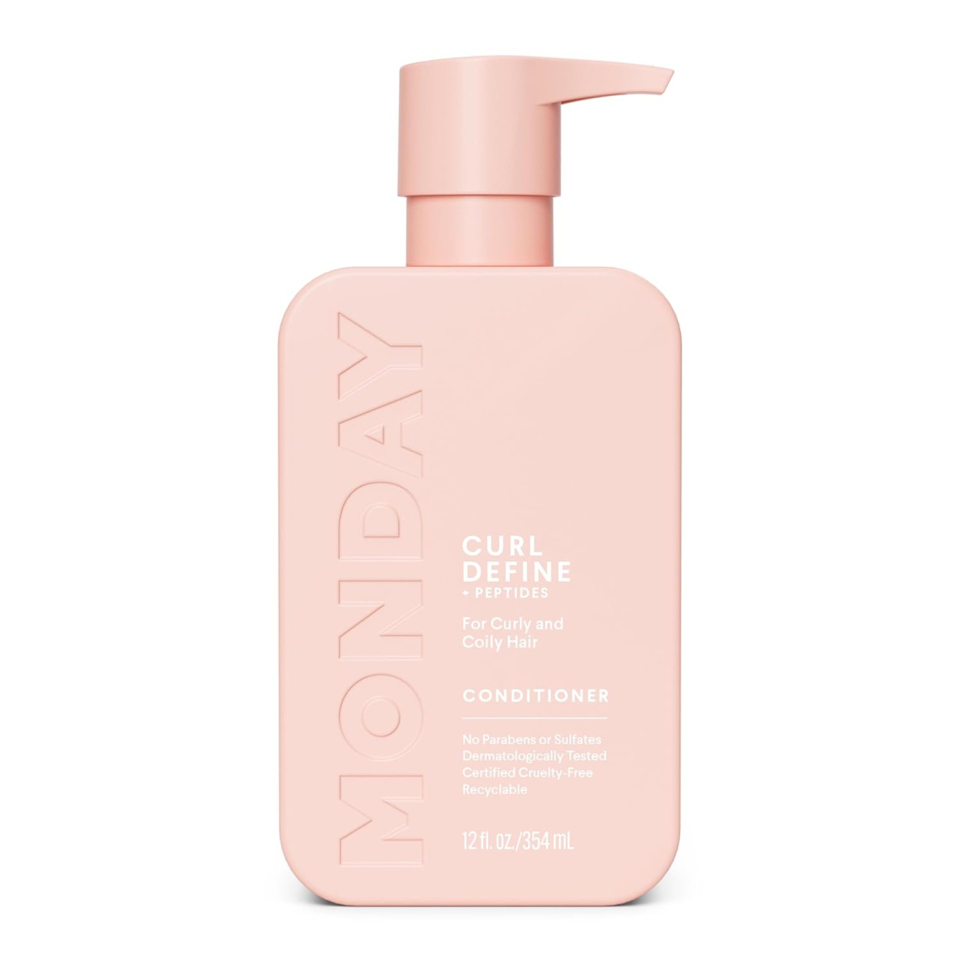 MONDAY HAIRCARE Curl Define Conditioner 12oz, Nourishing Curls, Coconut Oil, Shea Butter, Enhancing Shine and Strengthening Hair MONDAY HAIRCARE Curl Define Conditioner 12oz, Nourishing Curls, Coconut Oil, Shea Butter, Enhancing Shine and Strengthening Hair