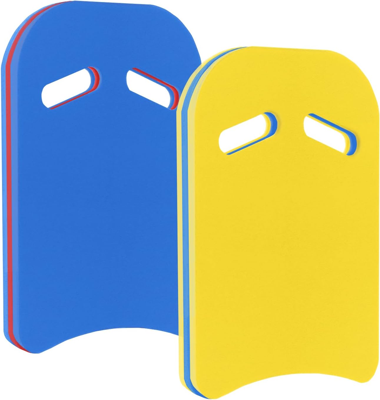 Swimming Kickboard 2pcs,Kickboard Swimming Training Kick Board,Use for Adults and Children(Blue&Yellow) Swimming Kickboard 2pcs,Kickboard Swimming Training Kick Board,Use for Adults and Children(Blue&Yellow)