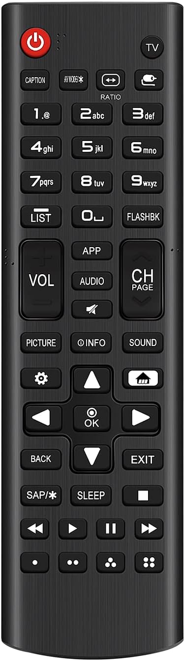 Allimity AKB75095331 Remote Control Fit for LG TV 43LV640S 49LV640S 55LV640S 43LV640SUB 43LV640S-UB 49LV640S-UB 55LV640S-UB 49LV640SUB 55LV640SUB Allimity AKB75095331 Remote Control Fit for LG TV 43LV640S 49LV640S 55LV640S 43LV640SUB 43LV640S-UB 49LV640S-UB 55LV640S-UB 49LV640SUB 55LV640SUB