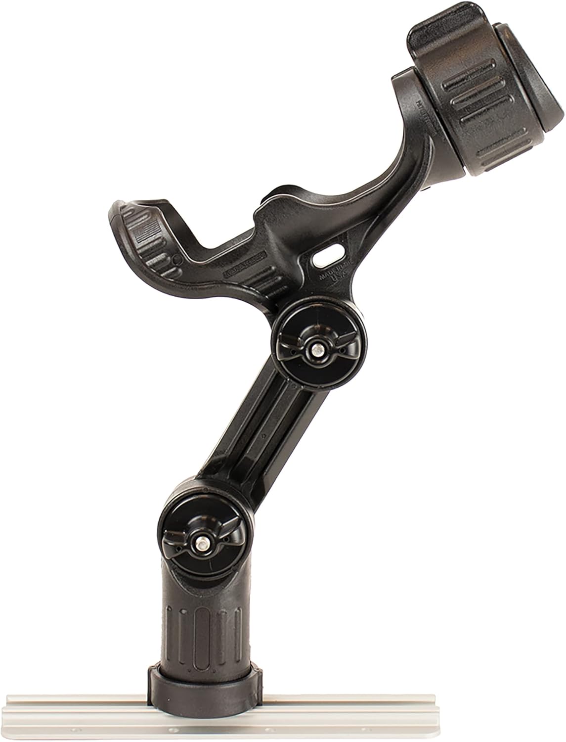 YakAttack Omega Pro Rod Holder | Track Mount Fishing Rod Holder for Kayak & Boat | Secure & Adjustable LockNLoad System | Compatible with Spinning, Casting, Fly Reels | Kayak Track Mount Accessories YakAttack Omega Pro Rod Holder | Track Mount Fishing Rod Holder for Kayak & Boat | Secure & Adjustable LockNLoad System | Compatible with Spinning, Casting, Fly Reels | Kayak Track Mount Accessories