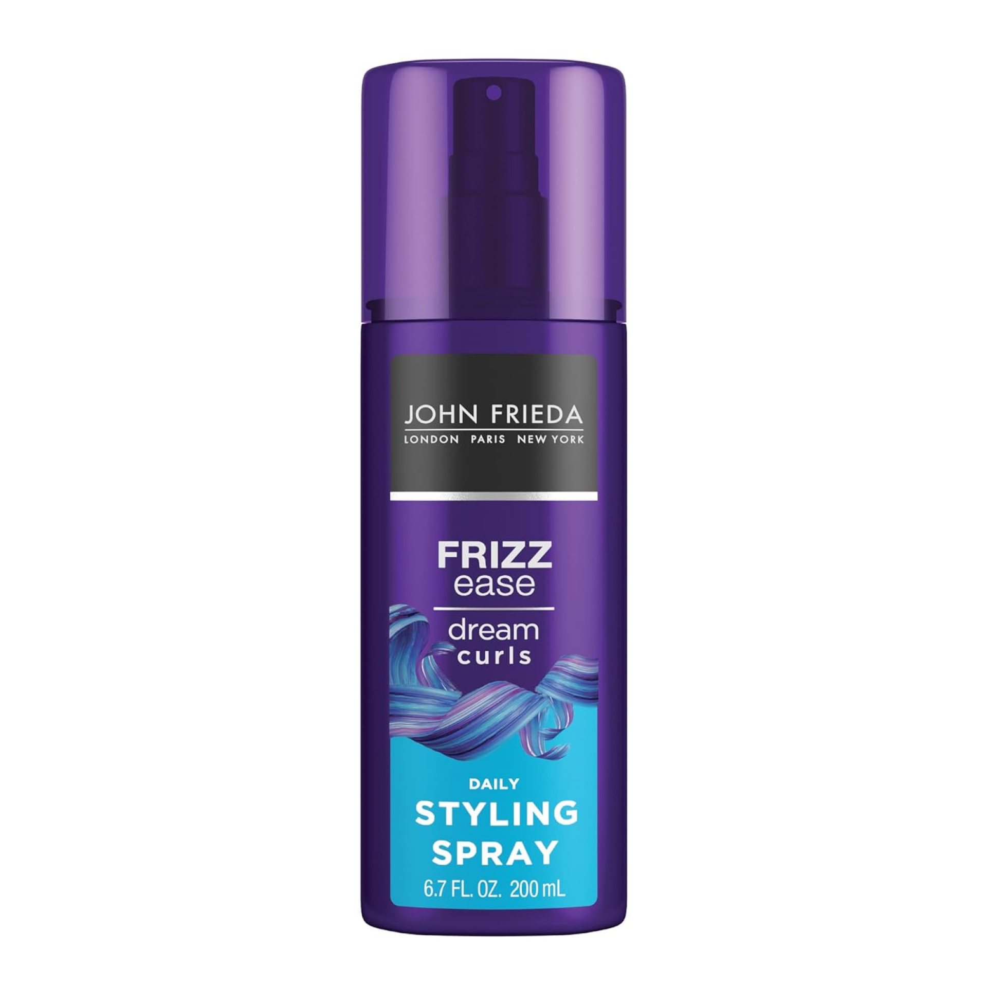John Frieda Anti Frizz, Frizz Ease Dream Curls Daily Styling Spray for Curly Hair, Magnesium-enriched Formula, 6.7 Oz John Frieda Anti Frizz, Frizz Ease Dream Curls Daily Styling Spray for Curly Hair, Magnesium-enriched Formula, 6.7 Oz