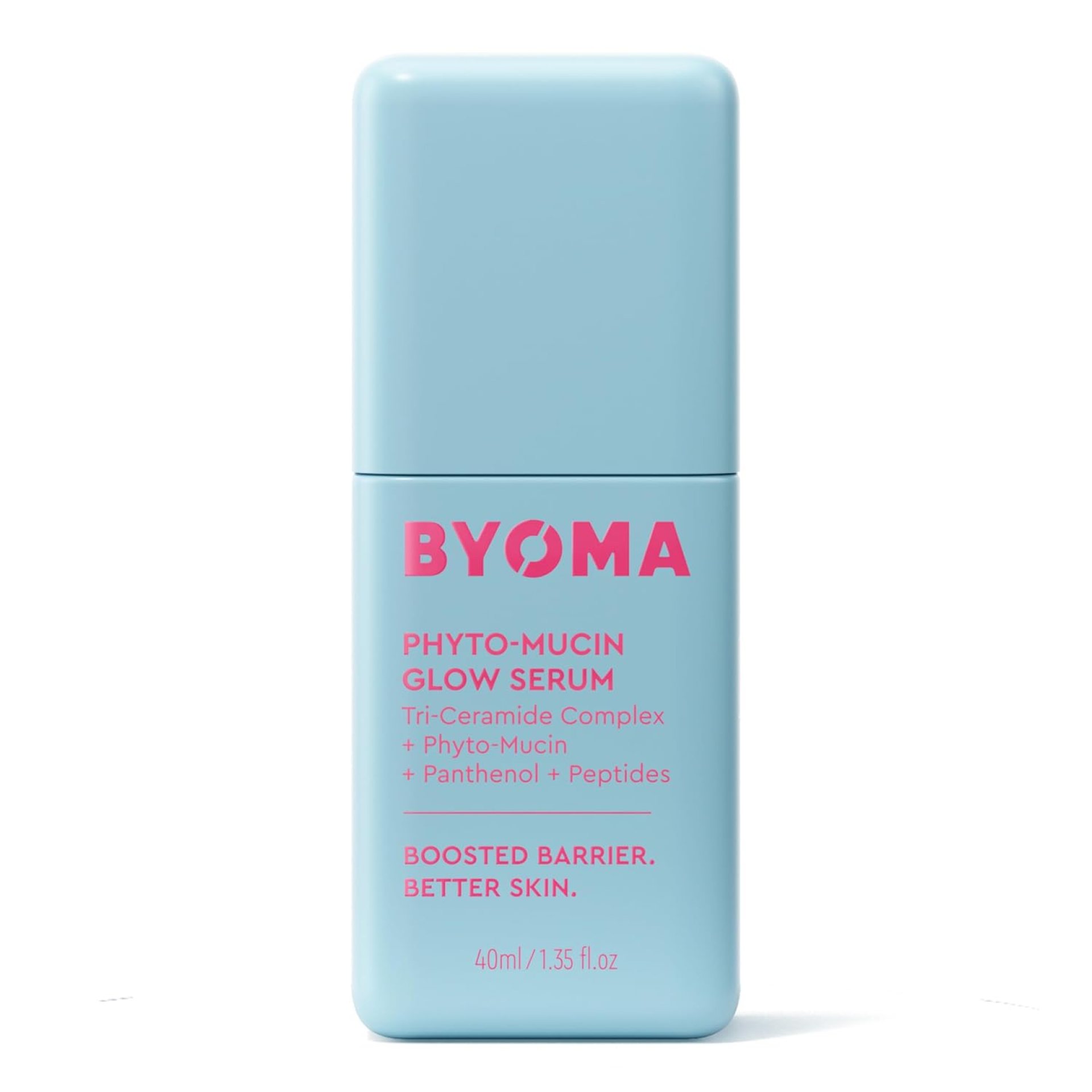 BYOMA Phyto-Mucin Glow Serum – Mucin Face Serum for Glass Skin – Plumps, Primes + Hydrates – Flawless Primer and Makeup Base – Strengthens Skin Barrier – 1.35 fl.oz BYOMA Phyto-Mucin Glow Serum – Mucin Face Serum for Glass Skin – Plumps, Primes + Hydrates – Flawless Primer and Makeup Base – Strengthens Skin Barrier – 1.35 fl.oz