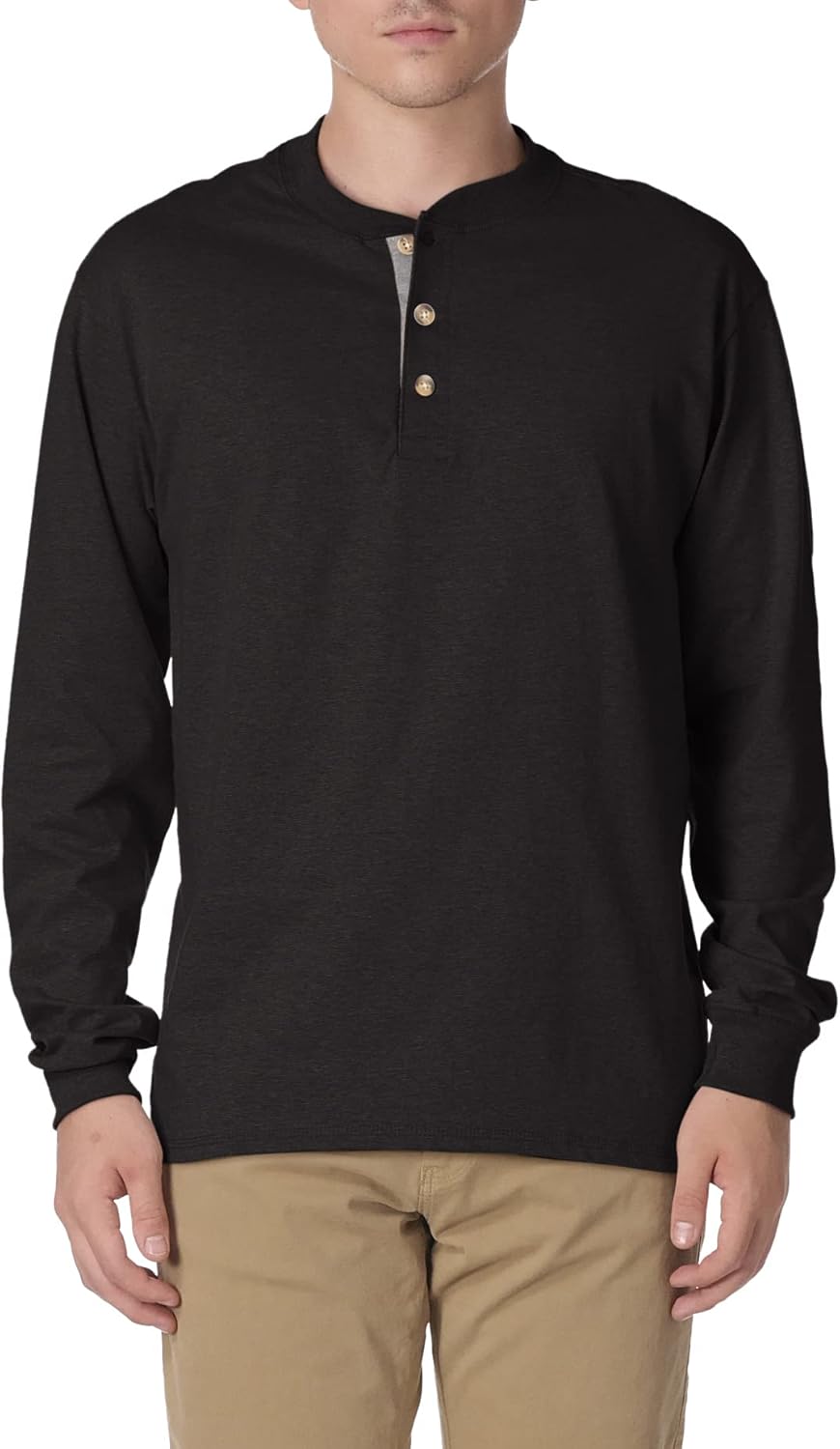 Hanes Men’s T-Shirts, Men’s BeefyT Henley Shirts, Men’s Cotton Long Sleeve Shirts Hanes Men’s T-Shirts, Men’s BeefyT Henley Shirts, Men’s Cotton Long Sleeve Shirts
