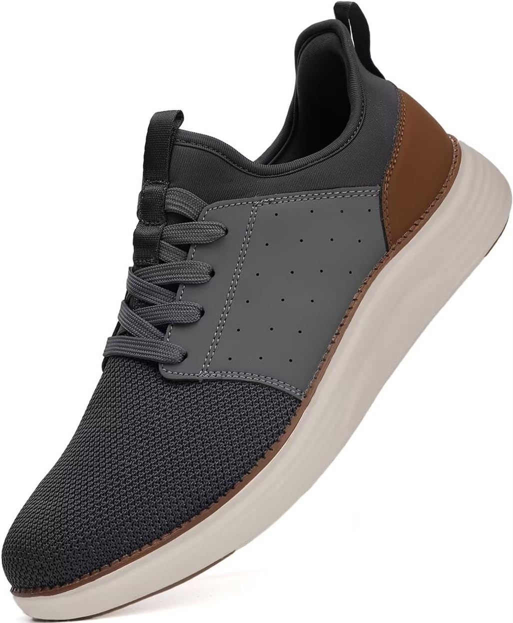 Men Casual Dress Shoes Laceless Comfortable Fashion Sneakers Lightweight Breathable Walking Shoes Gym Tennis Athletic Men Casual Dress Shoes Laceless Comfortable Fashion Sneakers Lightweight Breathable Walking Shoes Gym Tennis Athletic