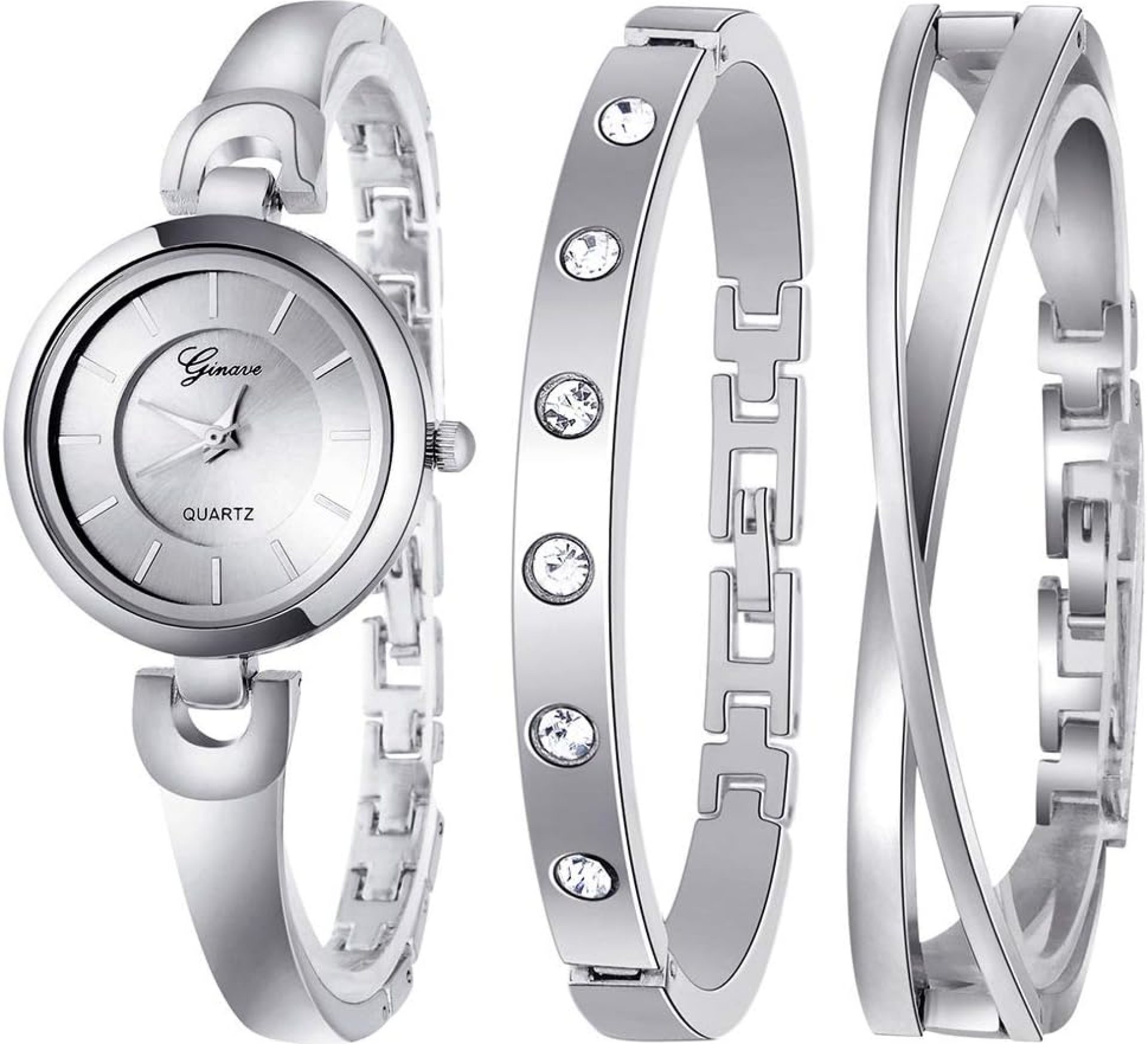Weicam Women Bangle Bracelet Watch Simple Jewelry Sets Analog Quartz Wristwatches Weicam Women Bangle Bracelet Watch Simple Jewelry Sets Analog Quartz Wristwatches