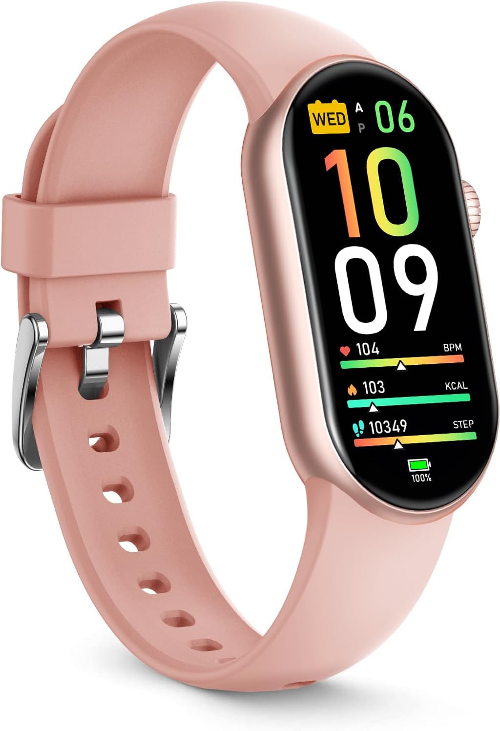 FITVII Ole Fitness Tracker, 1.6” AMOLED Fitness Watch with 24/7 Heart Rate and Blood Pressure Monitor, Blood Oxygen Sleep Tracking Step Calories Counter IP68 Waterproof Activity Tracker for Women Men FITVII Ole Fitness Tracker, 1.6” AMOLED Fitness Watch with 24/7 Heart Rate and Blood Pressure Monitor, Blood Oxygen Sleep Tracking Step Calories Counter IP68 Waterproof Activity Tracker for Women Men
