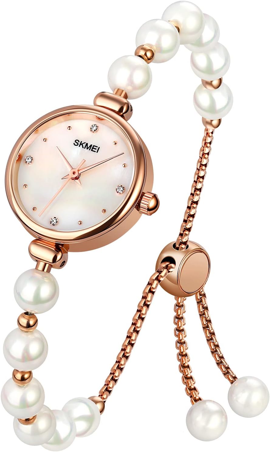 Tonnier Watches Women Analog Quartz Watch Mosaic with Diamonds Bracelet Dress Watch for Female Waterproof Wristwatch with Rose Gold Bracelet Tonnier Watches Women Analog Quartz Watch Mosaic with Diamonds Bracelet Dress Watch for Female Waterproof Wristwatch with Rose Gold Bracelet