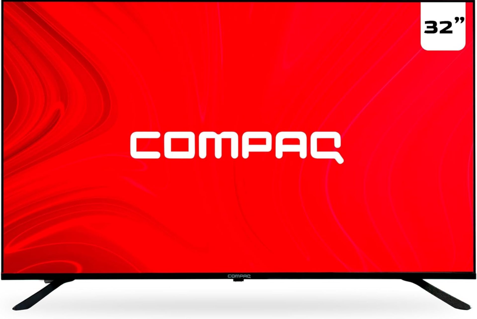 Compaq 32 inch Smart TV – Frameless HD Google TV with Bluetooth, Wi-Fi, Dolby Audio – Built-in Voice Control, 760p Compaq 32 inch Smart TV – Frameless HD Google TV with Bluetooth, Wi-Fi, Dolby Audio – Built-in Voice Control, 760p