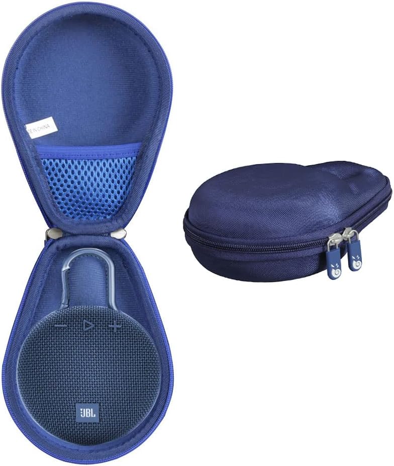 Hermitshell Travel Case Fits JBL Clip 3 Portable Waterproof Wireless Bluetooth Speaker (Blue) Hermitshell Travel Case Fits JBL Clip 3 Portable Waterproof Wireless Bluetooth Speaker (Blue)