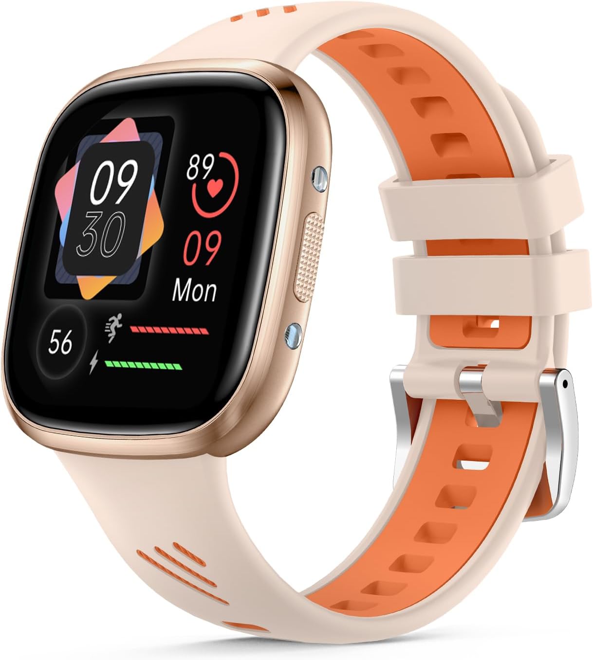 Smart Watches for Women, Fitness Tracker Smartwatch for Android/iPhone Compatible,1.72″ HD IP68 Waterproof Womens Watch with Blood Pressure Monitor, Calls and Messages/Heart Rate/Sleep/Female Cycle Smart Watches for Women, Fitness Tracker Smartwatch for Android/iPhone Compatible,1.72″ HD IP68 Waterproof Womens Watch with Blood Pressure Monitor, Calls and Messages/Heart Rate/Sleep/Female Cycle
