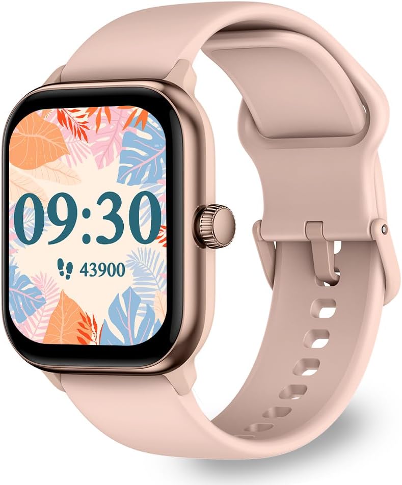 OCTANDRA Pulse 2 VeryFit Smart Watches for Men Women, Alexa Built-in 1.85″ AMOLED Screen IP68 Fitness Tracker Watch, Body Energy/Heart Rate/Oxygen Saturation/Stress/Step/Sleep Monitor (GTX10) (Pink) OCTANDRA Pulse 2 VeryFit Smart Watches for Men Women, Alexa Built-in 1.85″ AMOLED Screen IP68 Fitness Tracker Watch, Body Energy/Heart Rate/Oxygen Saturation/Stress/Step/Sleep Monitor (GTX10) (Pink)