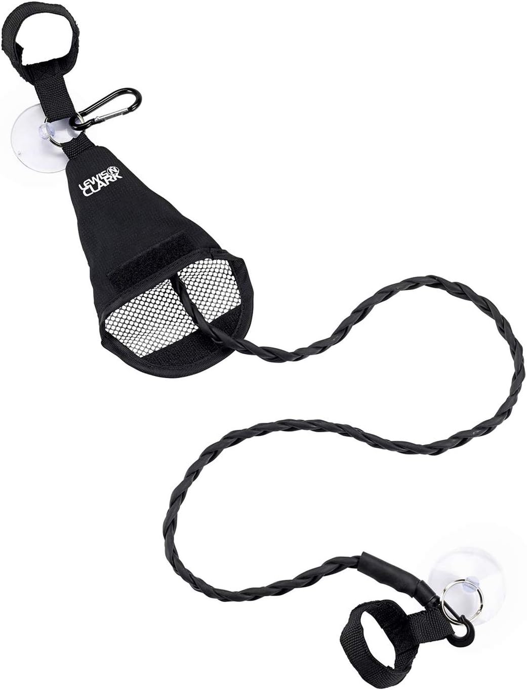 Lewis N. Clark Adjustable Latex Clothesline For Hotel Travel, Camping + Laundry Room, No Safety Pins Needed, Small Enough To Store In Laundry Basket, Backpack, Or Camping Gear Lewis N. Clark Adjustable Latex Clothesline For Hotel Travel, Camping + Laundry Room, No Safety Pins Needed, Small Enough To Store In Laundry Basket, Backpack, Or Camping Gear