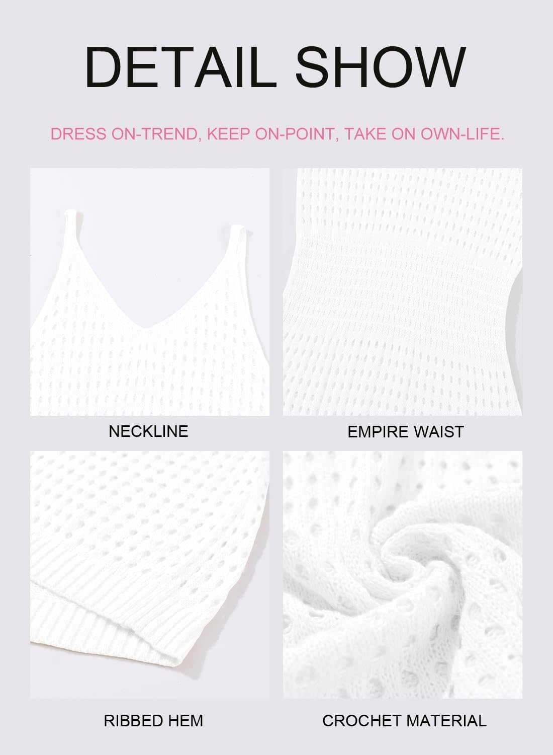 Dokotoo Summer Crochet Hollow Out Knit Beach Bathing Suit Swim Cover Ups Cruise Outfits Vacation Dresses for Women 2025 Dokotoo Summer Crochet Hollow Out Knit Beach Bathing Suit Swim Cover Ups Cruise Outfits Vacation Dresses for Women 2025
