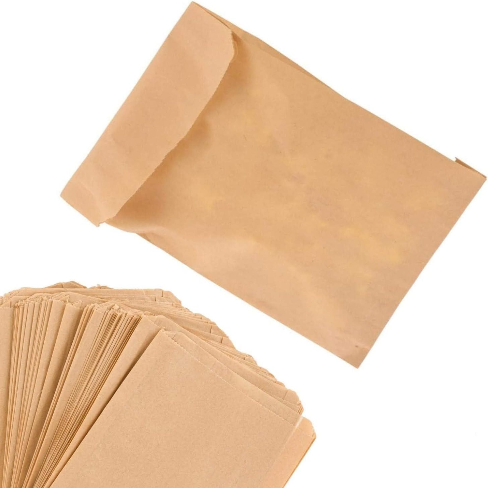 Paper Sandwich Bags Kraft Brown 200 Pack – Biodegradable and Compostable Food Grade Paper Bags – Unbleached Natural Kraft Paper Stock Bags for Bakery Cookies, Treats, Snacks, Sandwiches Paper Sandwich Bags Kraft Brown 200 Pack – Biodegradable and Compostable Food Grade Paper Bags – Unbleached Natural Kraft Paper Stock Bags for Bakery Cookies, Treats, Snacks, Sandwiches