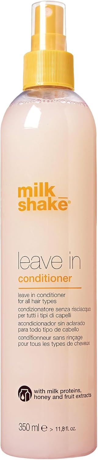 milk shake Leave-In Conditioner Spray Detangler for Natural Hair – Protects Color Treated Hair and Hydrates Dry Hair For Soft and Shiny Straight or Curly Hair, 11.8 Fl Oz milk shake Leave-In Conditioner Spray Detangler for Natural Hair – Protects Color Treated Hair and Hydrates Dry Hair For Soft and Shiny Straight or Curly Hair, 11.8 Fl Oz