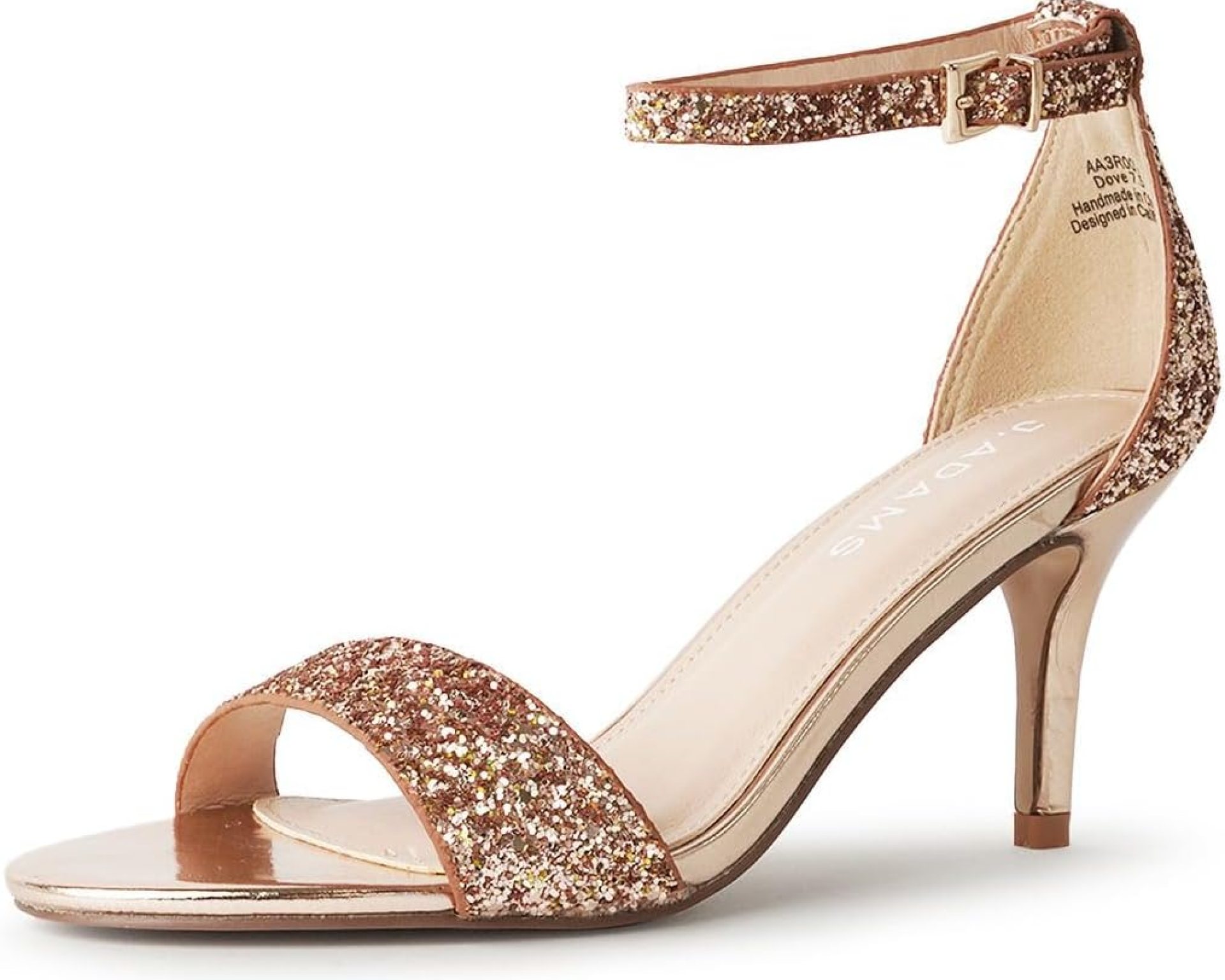 J. Adams Dove Ankle Strap Womens Stiletto For Women Sexy – Open Toe Strappy Heels, Wedding Shoes For Bride, Summer Heels and Bridal Shoes J. Adams Dove Ankle Strap Womens Stiletto For Women Sexy – Open Toe Strappy Heels, Wedding Shoes For Bride, Summer Heels and Bridal Shoes