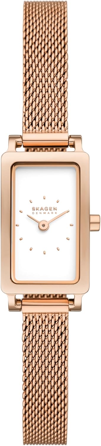 Skagen Hagen Rectangular Case Women’s Watch with Stainless Steel Bracelet, Mesh or Leather Band Skagen Hagen Rectangular Case Women’s Watch with Stainless Steel Bracelet, Mesh or Leather Band