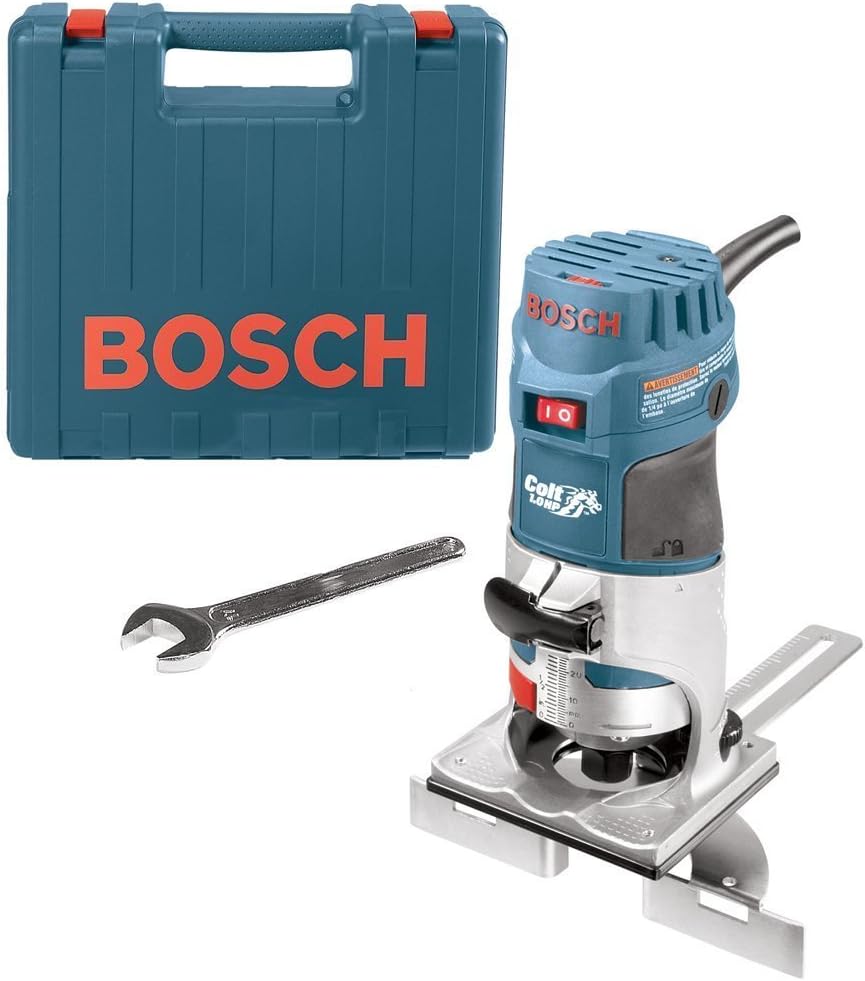 Bosch PR20EVSK-RT 1 HP Colt Variable Speed Electronic Palm Router Kit (Renewed) Bosch PR20EVSK-RT 1 HP Colt Variable Speed Electronic Palm Router Kit (Renewed)