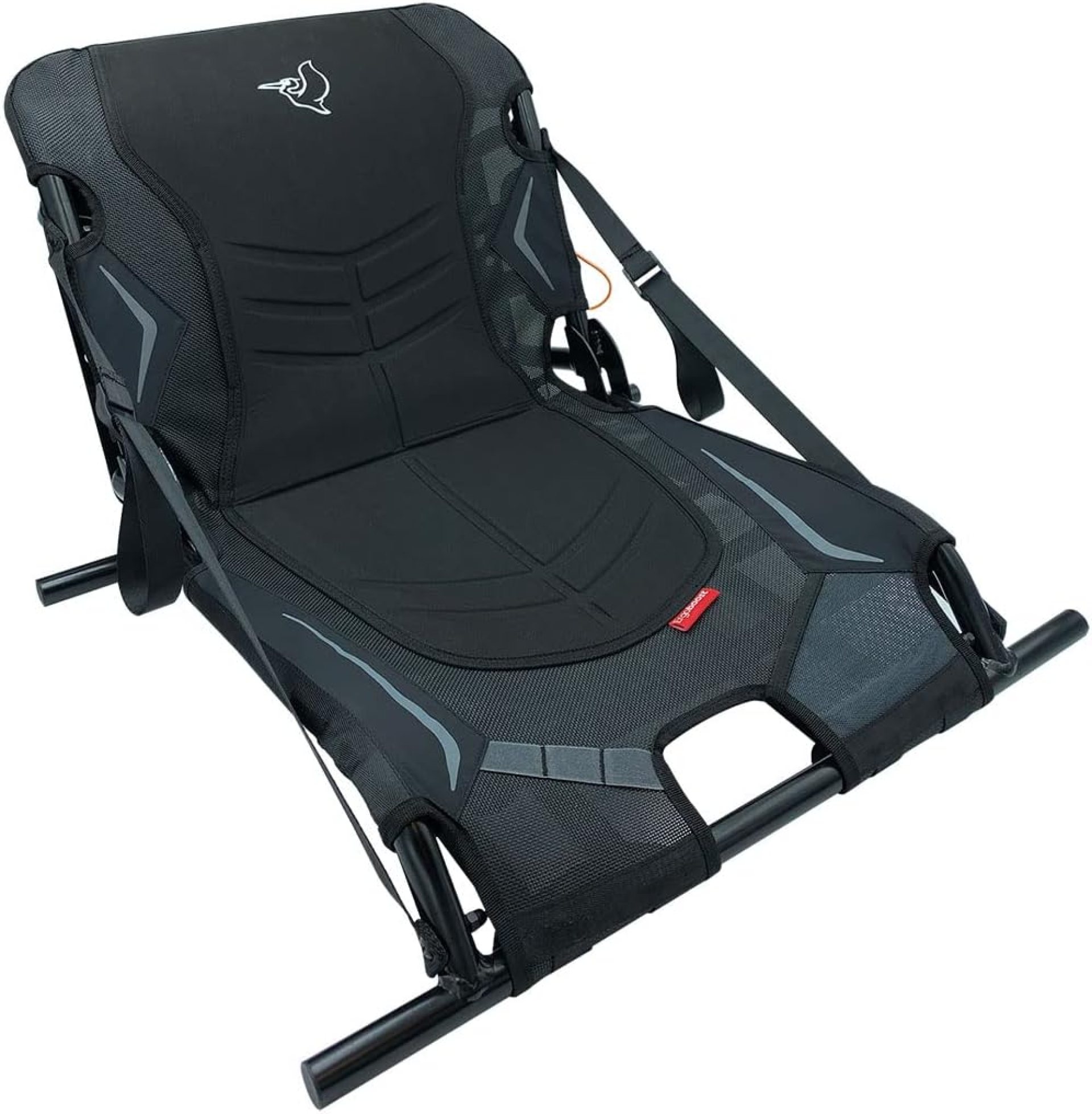 Pelican – Ergoboost Folding Kayak Seat – Adjustable Compact Traveler Kayak Seat with Back Support – Multifunctional Booster Seat – Black Pelican – Ergoboost Folding Kayak Seat – Adjustable Compact Traveler Kayak Seat with Back Support – Multifunctional Booster Seat – Black