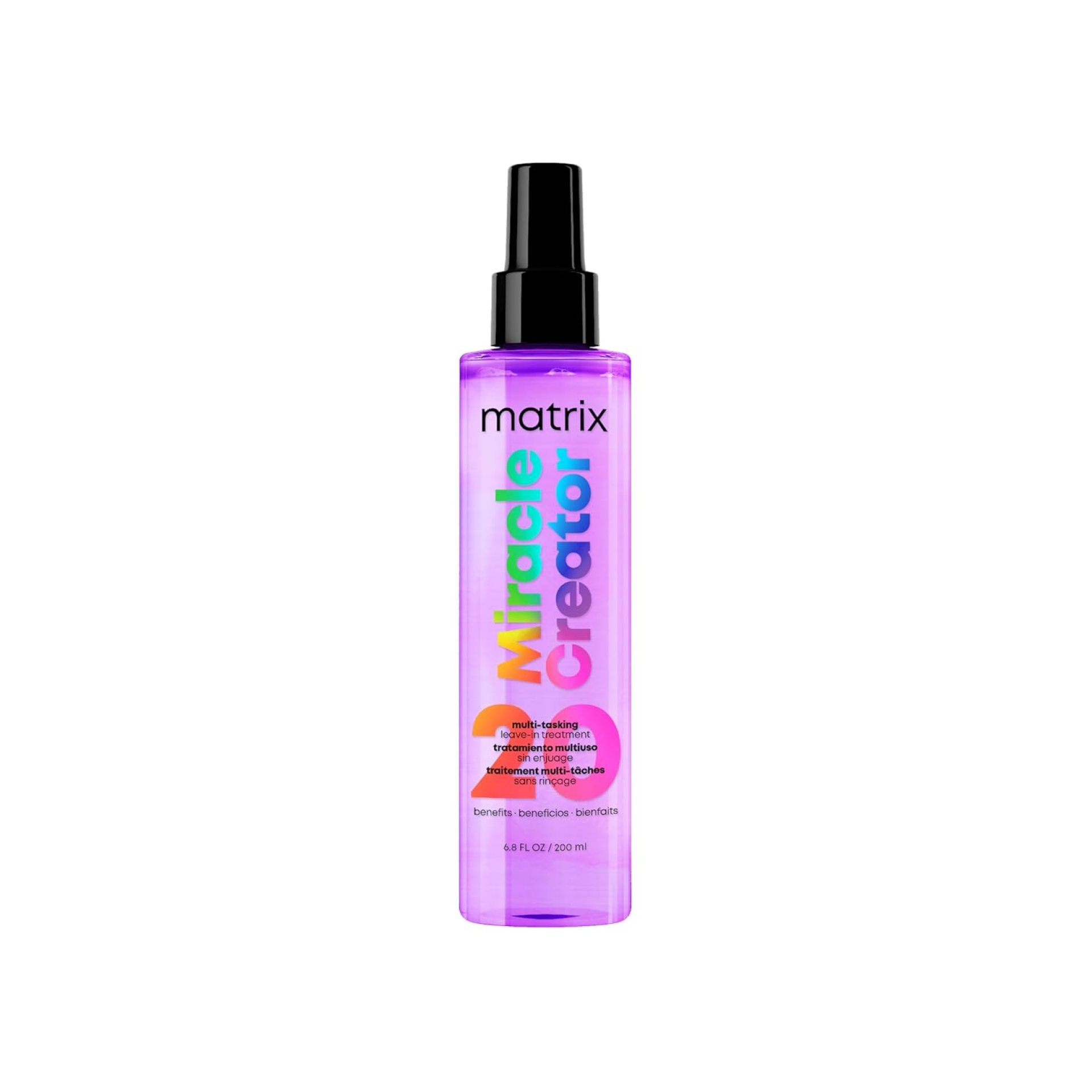Matrix Miracle Creator Leave-In Conditioner Spray| Moisturizing, Detangling, Frizz Control Treatment| Heat Protectant| Natural, Curly, Damaged Hair| Sulfate Free Matrix Miracle Creator Leave-In Conditioner Spray| Moisturizing, Detangling, Frizz Control Treatment| Heat Protectant| Natural, Curly, Damaged Hair| Sulfate Free
