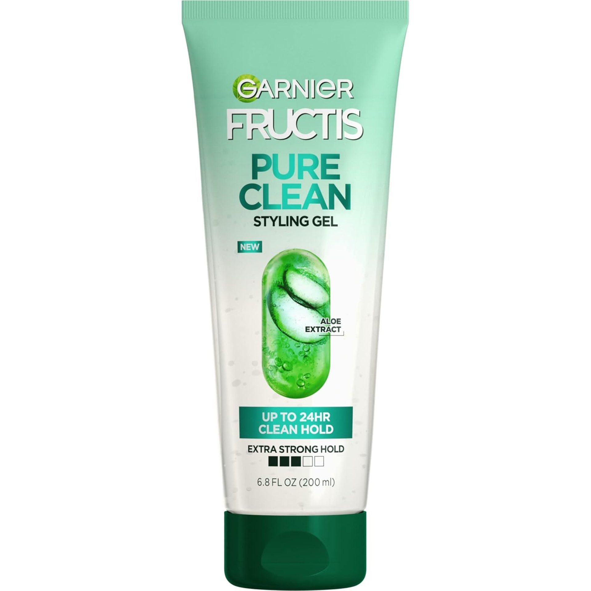 Garnier Fructis Style Pure Clean Styling Gel 6.8 Fl Oz, 1 Count, (Packaging May Vary) Garnier Fructis Style Pure Clean Styling Gel 6.8 Fl Oz, 1 Count, (Packaging May Vary)