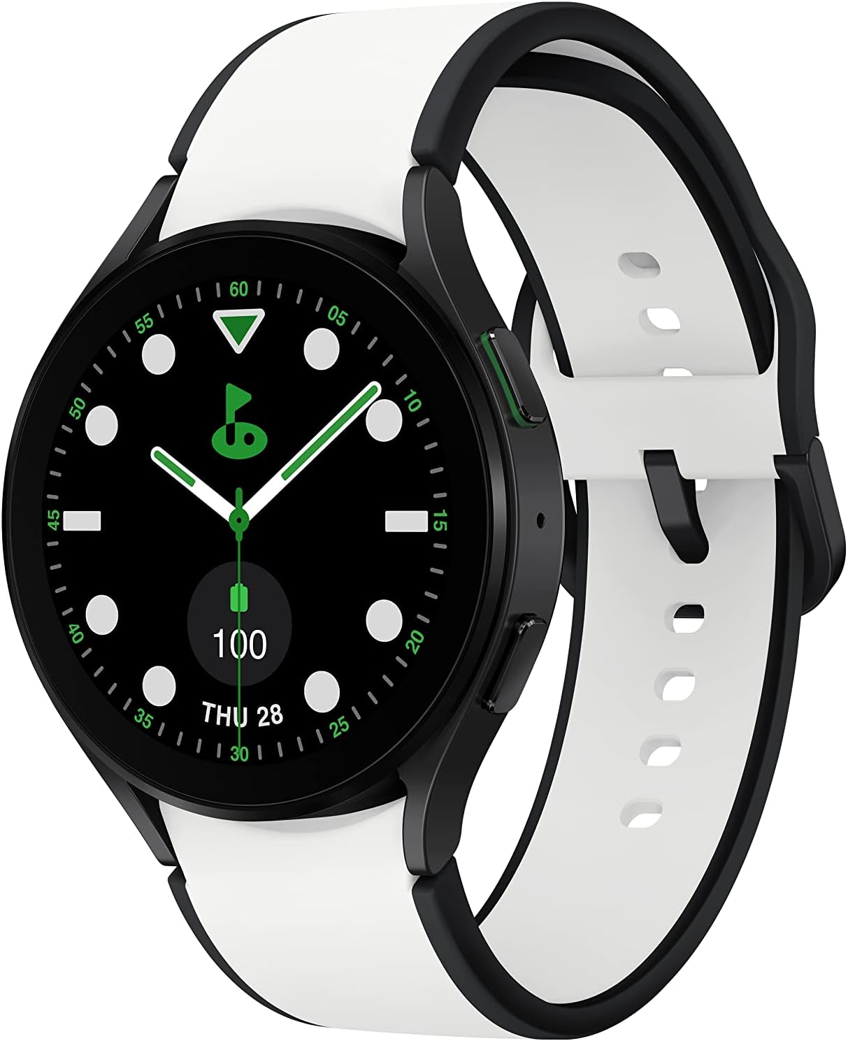 SAMSUNG Galaxy Watch 5 Golf Edition, 44mm Bluetooth Smartwatch w/ Body, Health, Fitness and Sleep Tracker, Improved Battery, Enhanced GPS Tracking, US Version, Gray Bezel w/Two-Tone Band SAMSUNG Galaxy Watch 5 Golf Edition, 44mm Bluetooth Smartwatch w/ Body, Health, Fitness and Sleep Tracker, Improved Battery, Enhanced GPS Tracking, US Version, Gray Bezel w/Two-Tone Band
