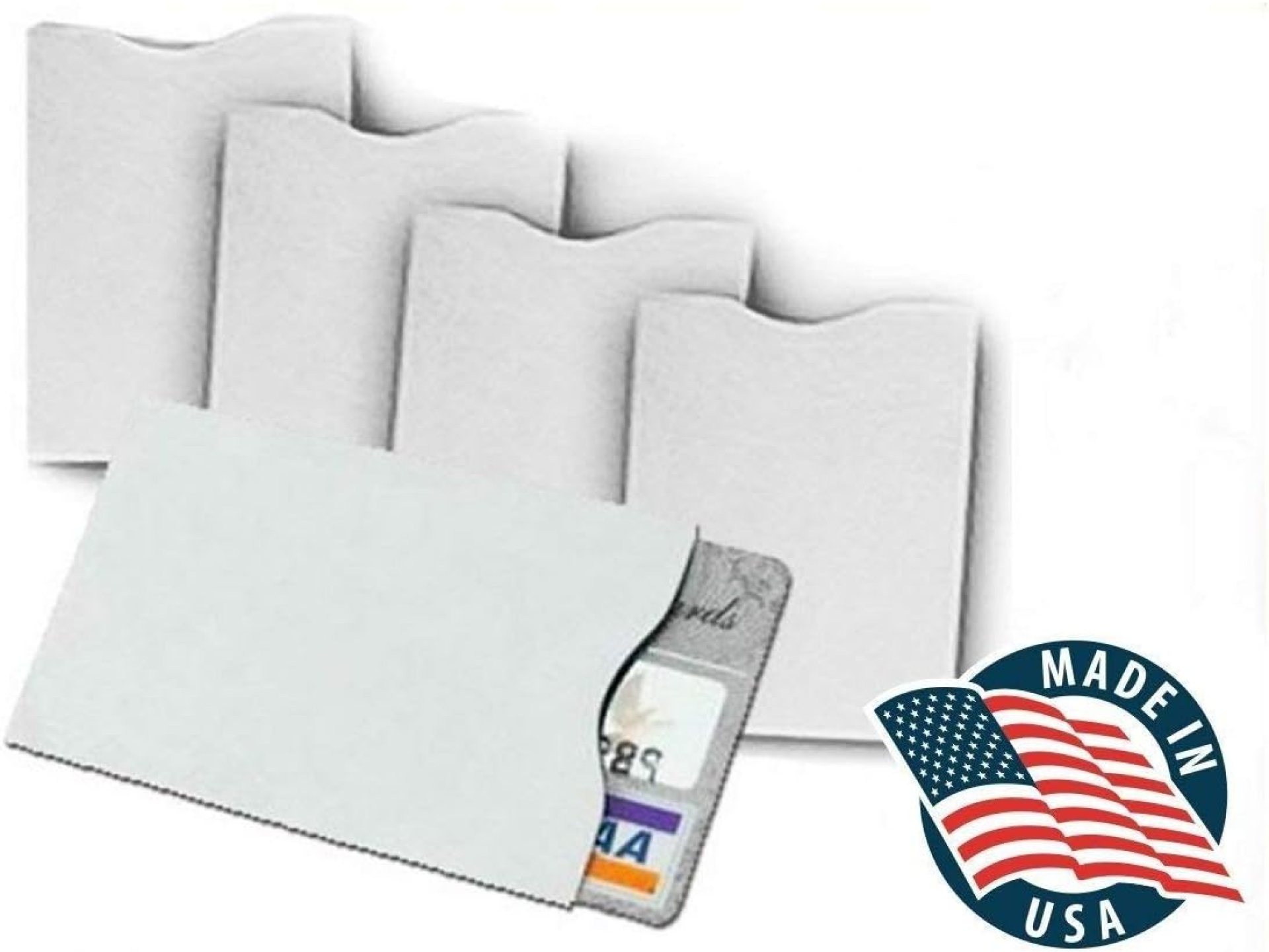 Semper Paratus Gear TYVEK Credit Card Sleeves Protectors 100% MADE IN USA – For Travel wallet, back pocket, backpack or purse. RFID Blocking 13.56 mHz (20, White) Semper Paratus Gear TYVEK Credit Card Sleeves Protectors 100% MADE IN USA – For Travel wallet, back pocket, backpack or purse. RFID Blocking 13.56 mHz (20, White)