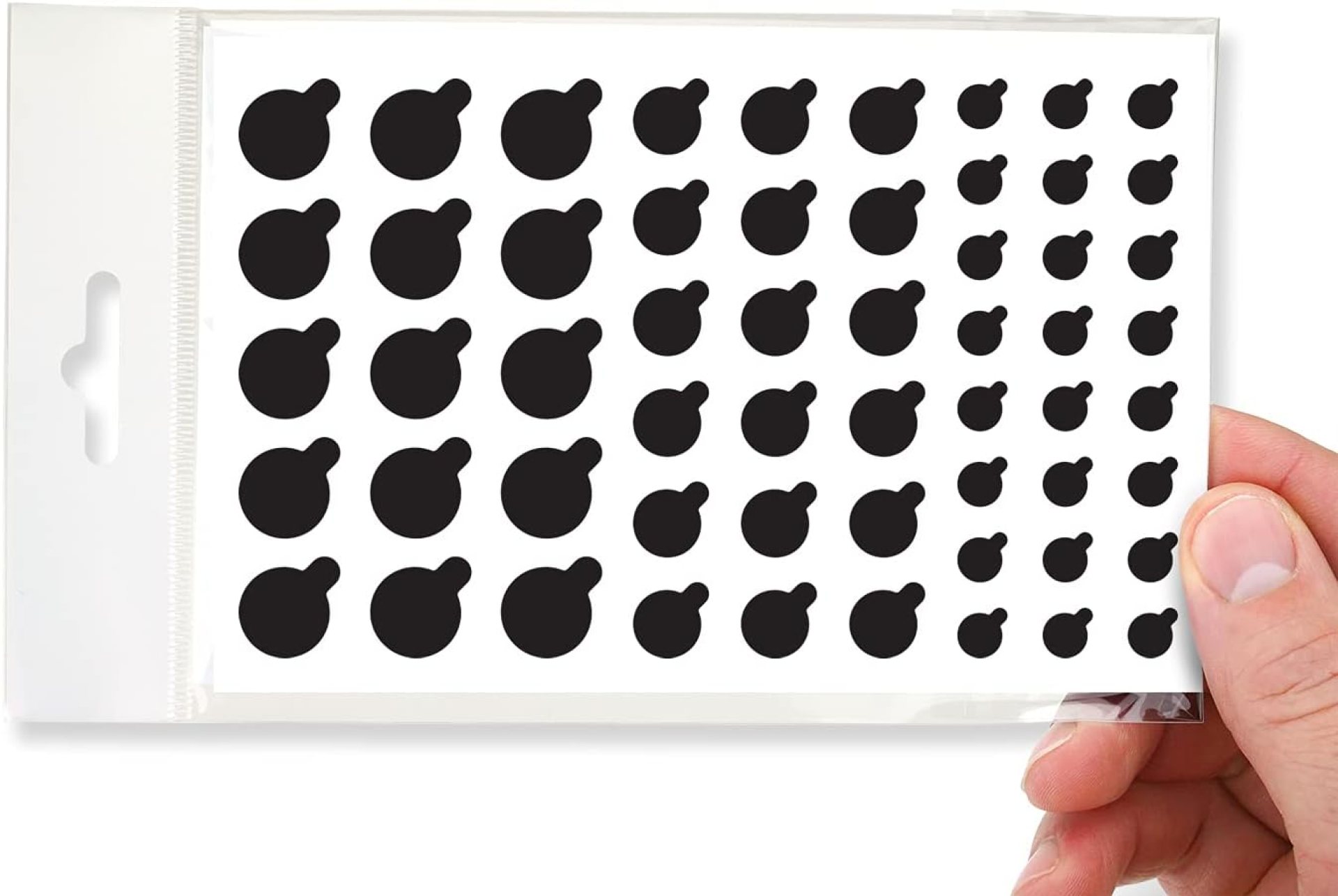 BLOCKED Webcam/Camera Vinyl Covers | Low-Tack Restickable Webcam Sticker | Multiple Sizes | Black 57-Pack Tabbed (Muted Matte) BLOCKED Webcam/Camera Vinyl Covers | Low-Tack Restickable Webcam Sticker | Multiple Sizes | Black 57-Pack Tabbed (Muted Matte)