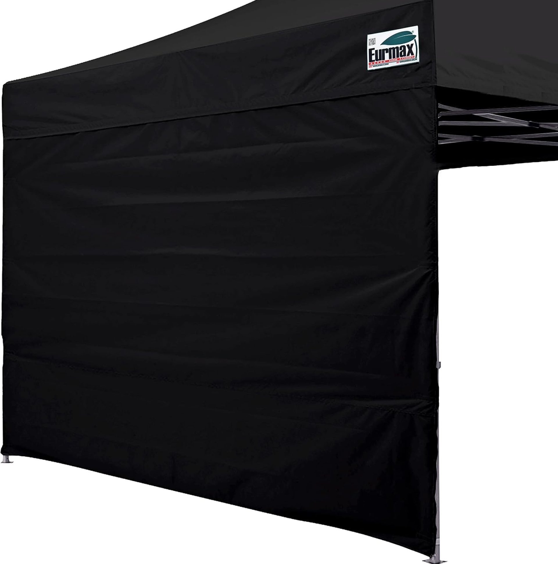 Eurmax USA 10ft Instant Canopy SunWall Canopy Tent Sidewall,1 Pack Removable Sidewall for Pop Up Canopy Tent(Dark Black) Eurmax USA 10ft Instant Canopy SunWall Canopy Tent Sidewall,1 Pack Removable Sidewall for Pop Up Canopy Tent(Dark Black)
