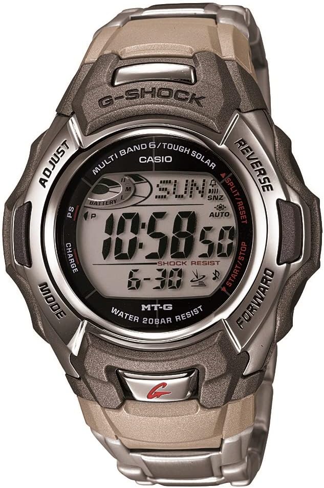 Casio Men’s G-Shock MTGM900DA-8CR Tough Solar Atomic Stainless Steel Sport Watch Casio Men’s G-Shock MTGM900DA-8CR Tough Solar Atomic Stainless Steel Sport Watch