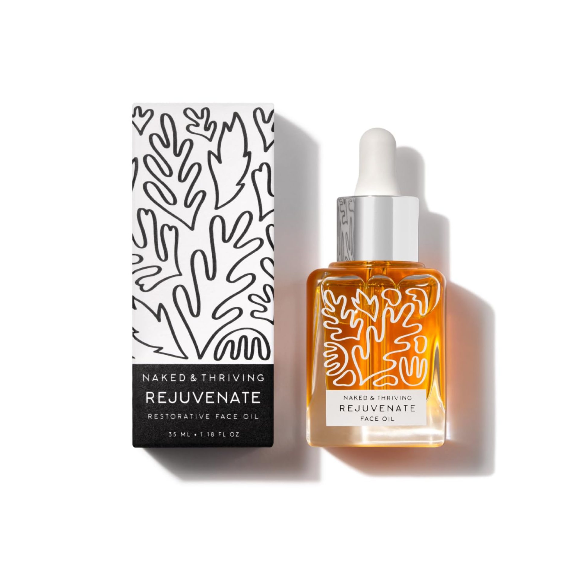 Naked & Thriving Rejuvenate Restorative Face Oil | Organic, Vegan, & Naturally-Derived Skin Care | Reduce the Look of Wrinkles and Moisturize Skin (1.18 oz/35 mL) Naked & Thriving Rejuvenate Restorative Face Oil | Organic, Vegan, & Naturally-Derived Skin Care | Reduce the Look of Wrinkles and Moisturize Skin (1.18 oz/35 mL)