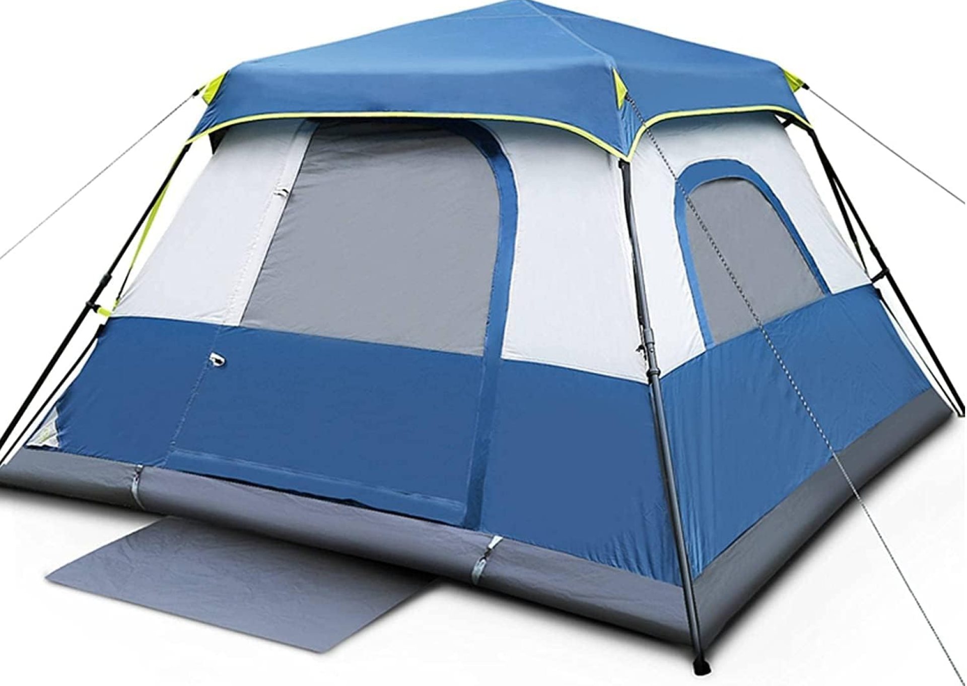 Camping Tents, 6/8 Person 60 Seconds Set Up Camping Tent, Waterproof Pop Up Tent with Top Rainfly, Instant Cabin Tent, Advanced Venting Design, Provide Gate Mat Camping Tents, 6/8 Person 60 Seconds Set Up Camping Tent, Waterproof Pop Up Tent with Top Rainfly, Instant Cabin Tent, Advanced Venting Design, Provide Gate Mat