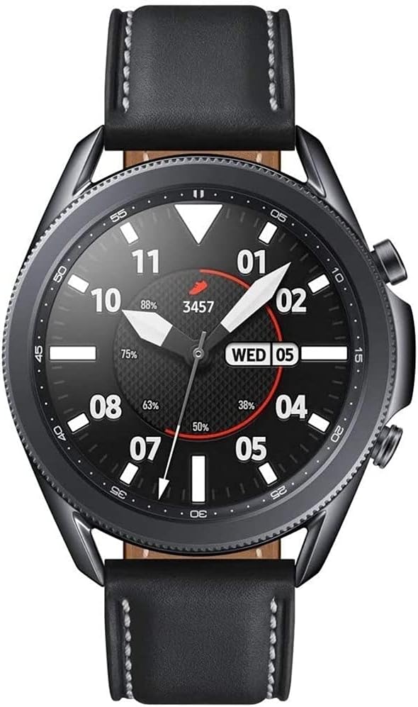 Samsung Galaxy Watch3 2020 Smartwatch (Bluetooth + Wi-Fi + GPS) International Model (Black, 45mm) (Renewed) Samsung Galaxy Watch3 2020 Smartwatch (Bluetooth + Wi-Fi + GPS) International Model (Black, 45mm) (Renewed)