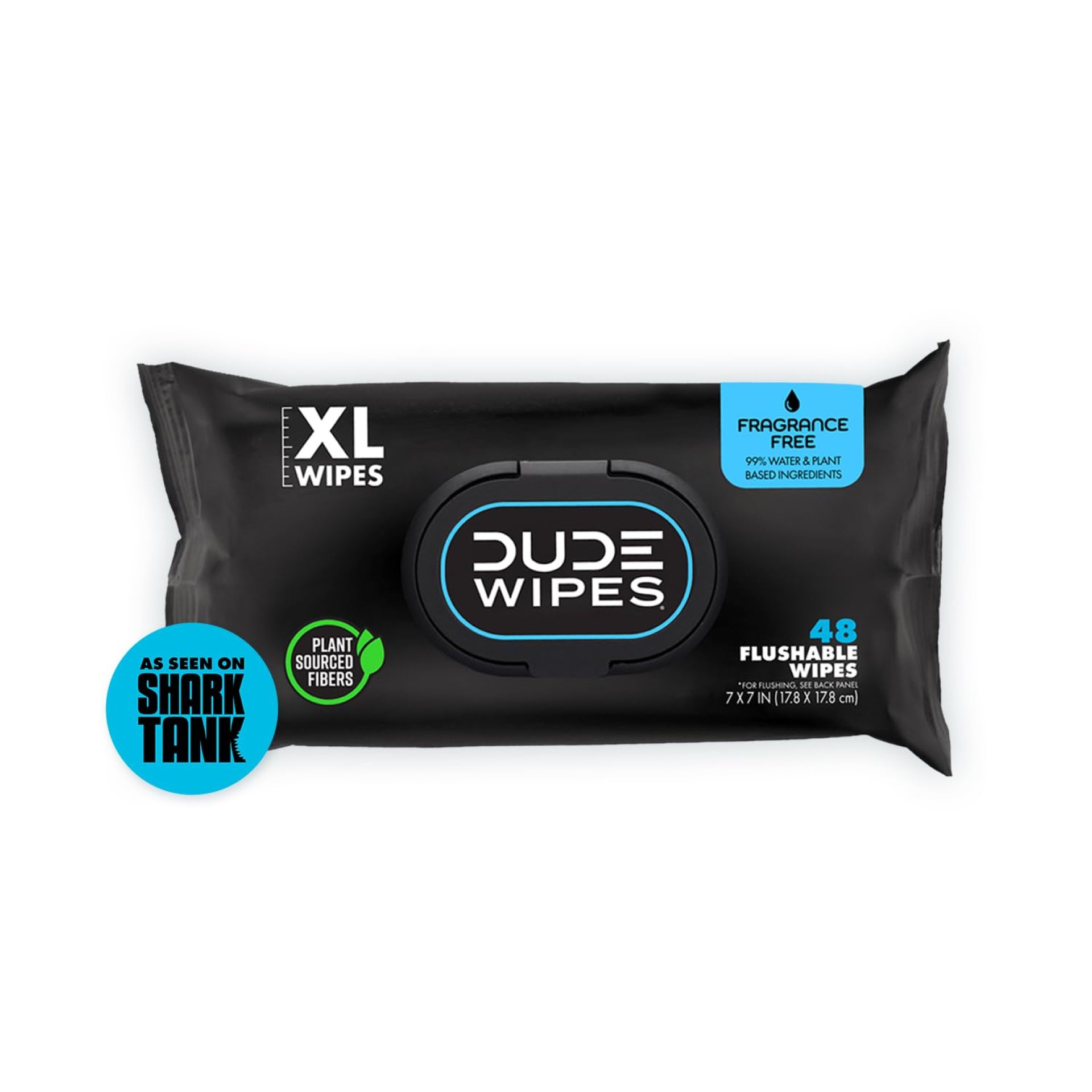 DUDE Wipes Flushable Wipes – 1 Pack, 48 Wipes – Unscented Extra-Large Wet Wipes with Vitamin-E & Aloe for at-Home Use – Septic and Sewer Safe DUDE Wipes Flushable Wipes – 1 Pack, 48 Wipes – Unscented Extra-Large Wet Wipes with Vitamin-E & Aloe for at-Home Use – Septic and Sewer Safe