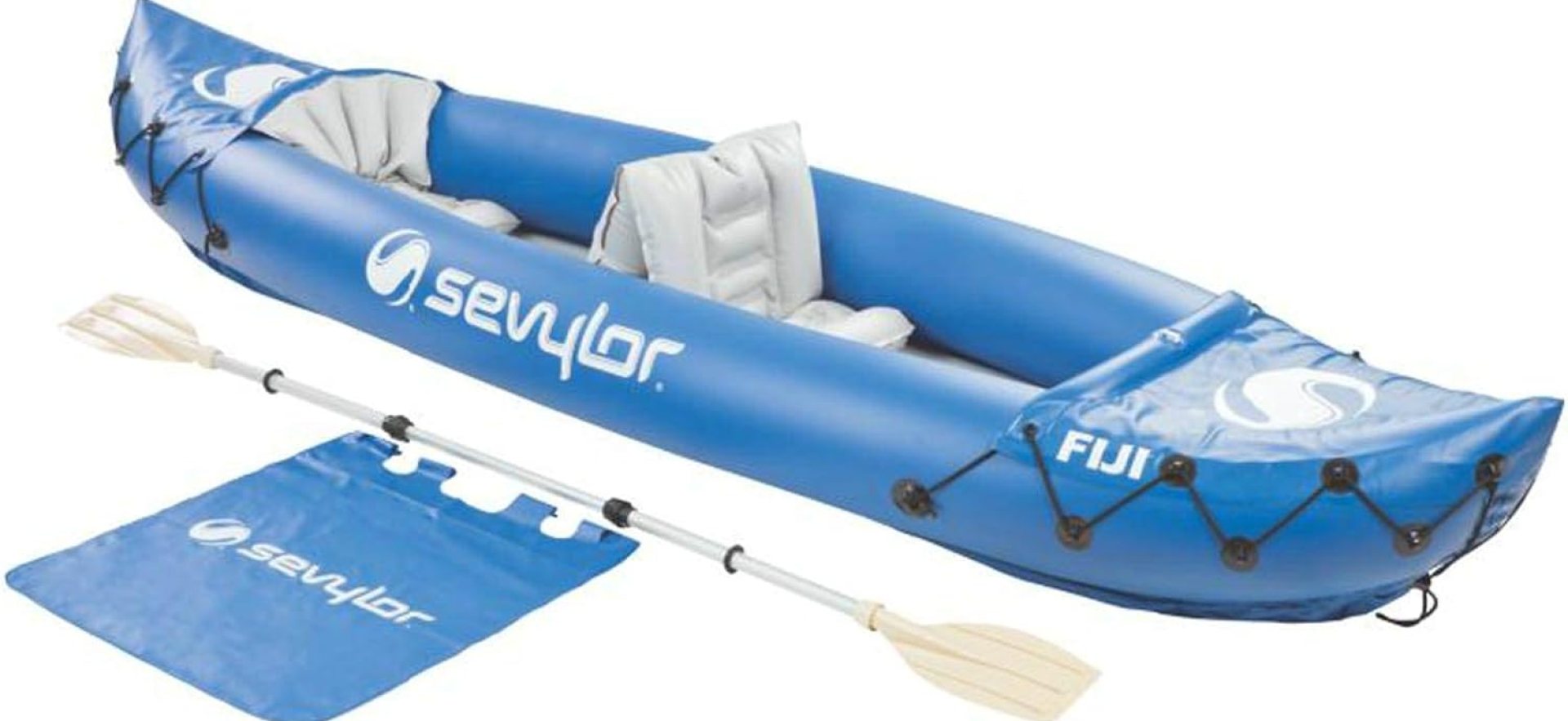 Sevylor Fiji 2-Person Kayak , Blue, 10′ 4″ x 2′ 9″ Sevylor Fiji 2-Person Kayak , Blue, 10′ 4″ x 2′ 9″